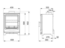 Load image into Gallery viewer, Woodford Carrington 5XL Multi Fuel Eco Design Stove