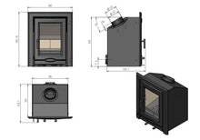 Load image into Gallery viewer, Woodford bramhill inset 5kw