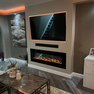 60 eco glow  Recessed / Built In Electric Fire
